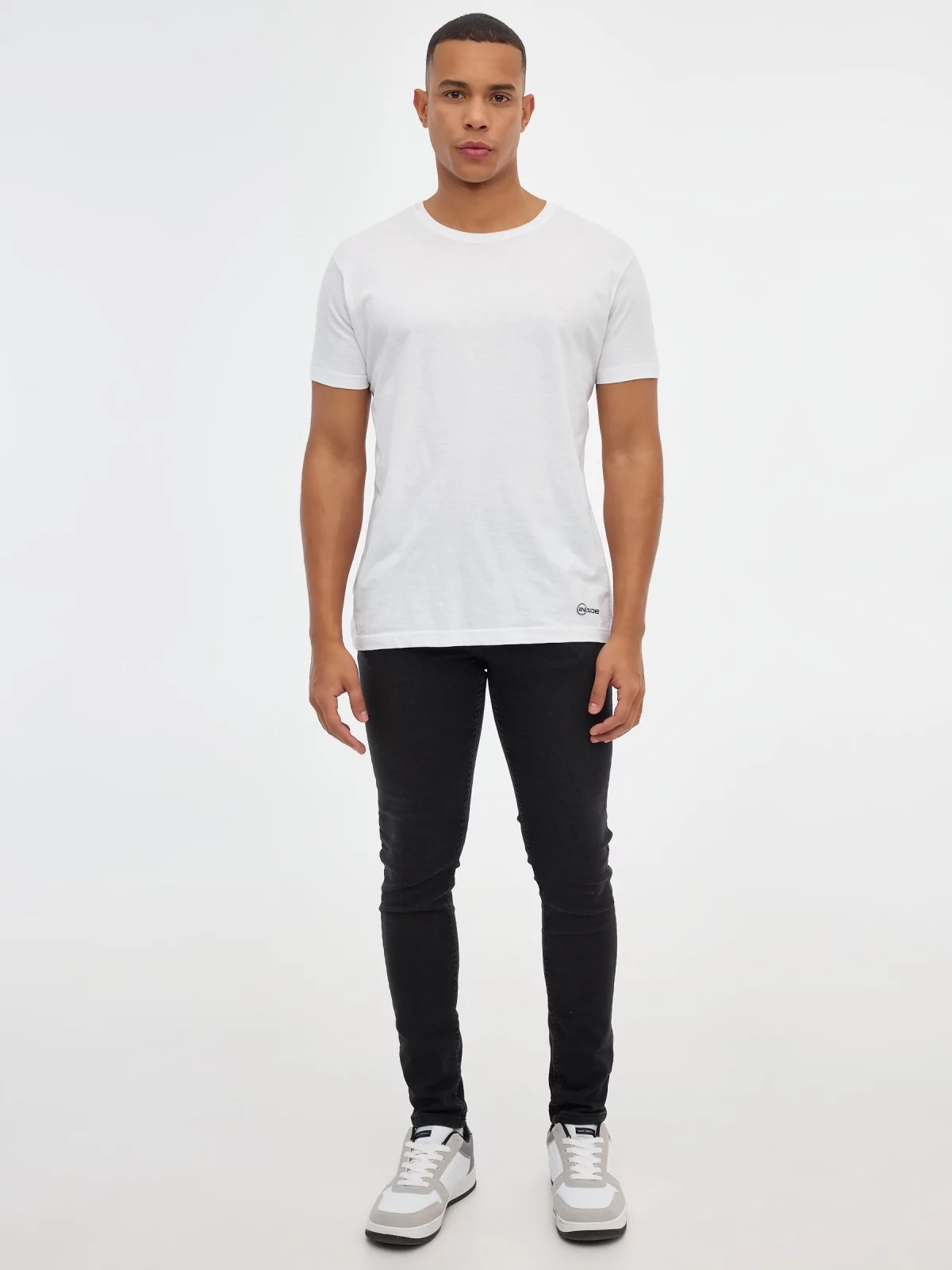 Jeans Skinny negros negro vista general frontal