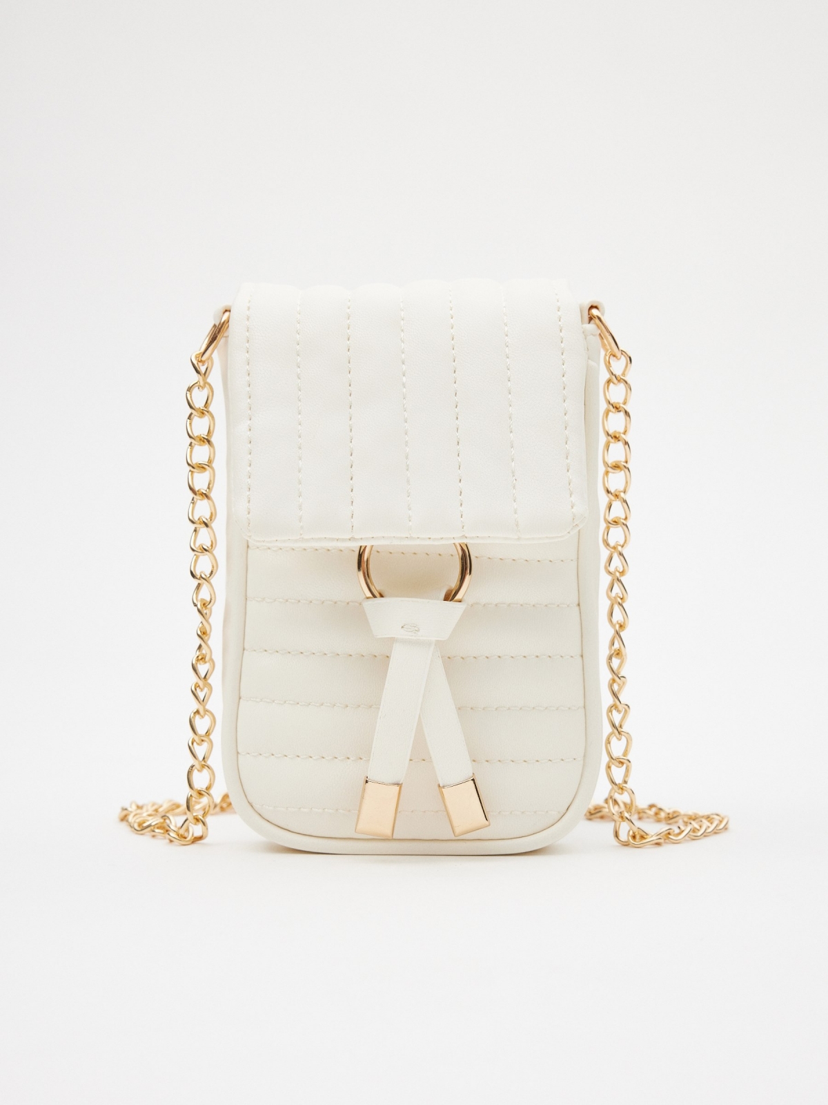 Bolso mini blanco blanco