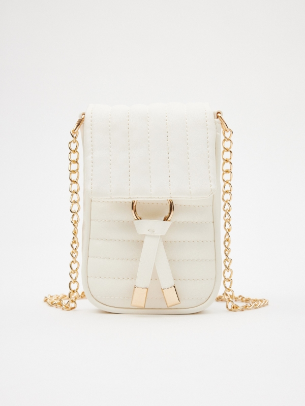 Mini white bag white