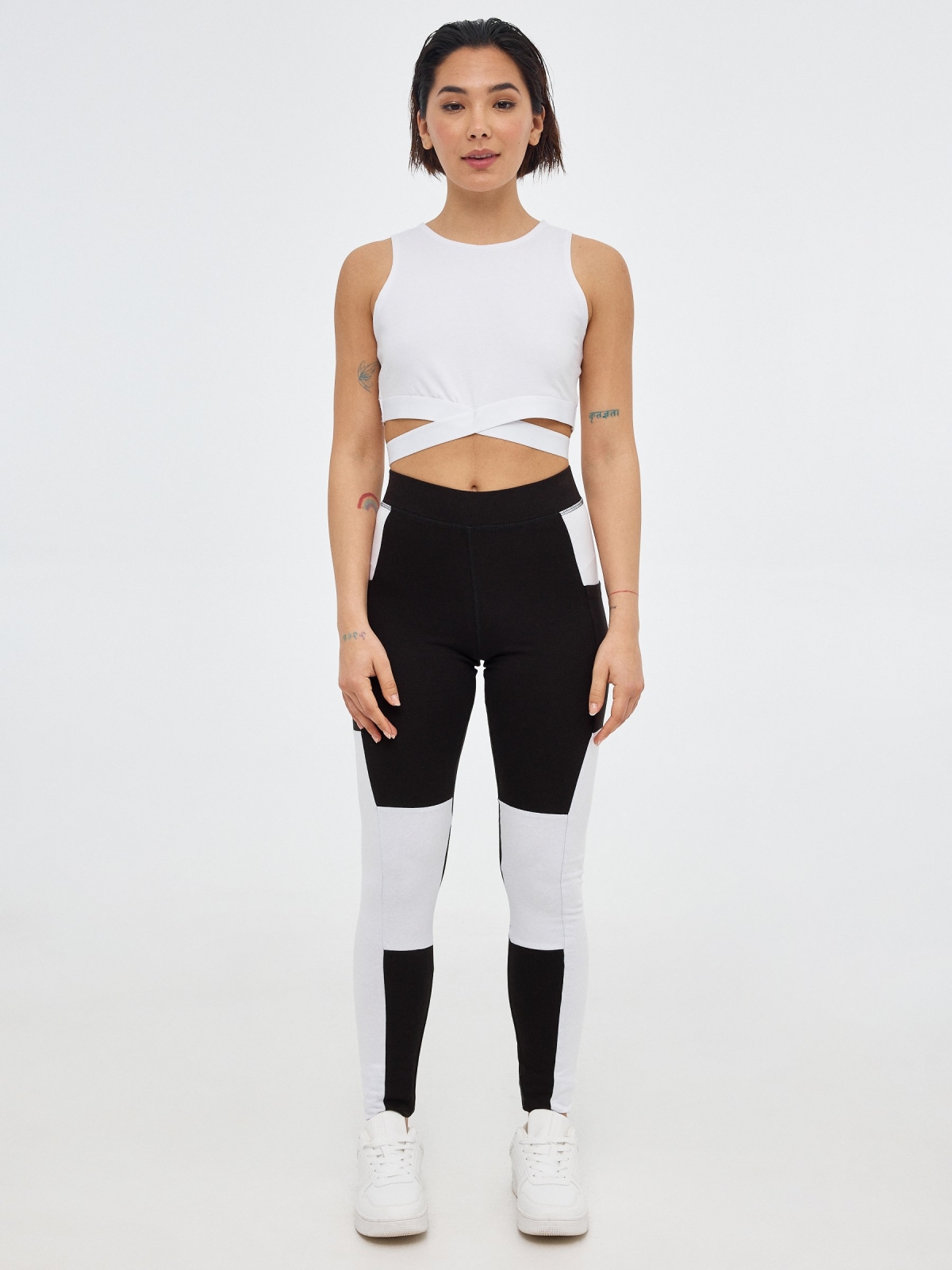 Legging with pockets black