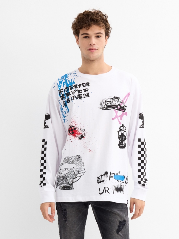 Camiseta print rally