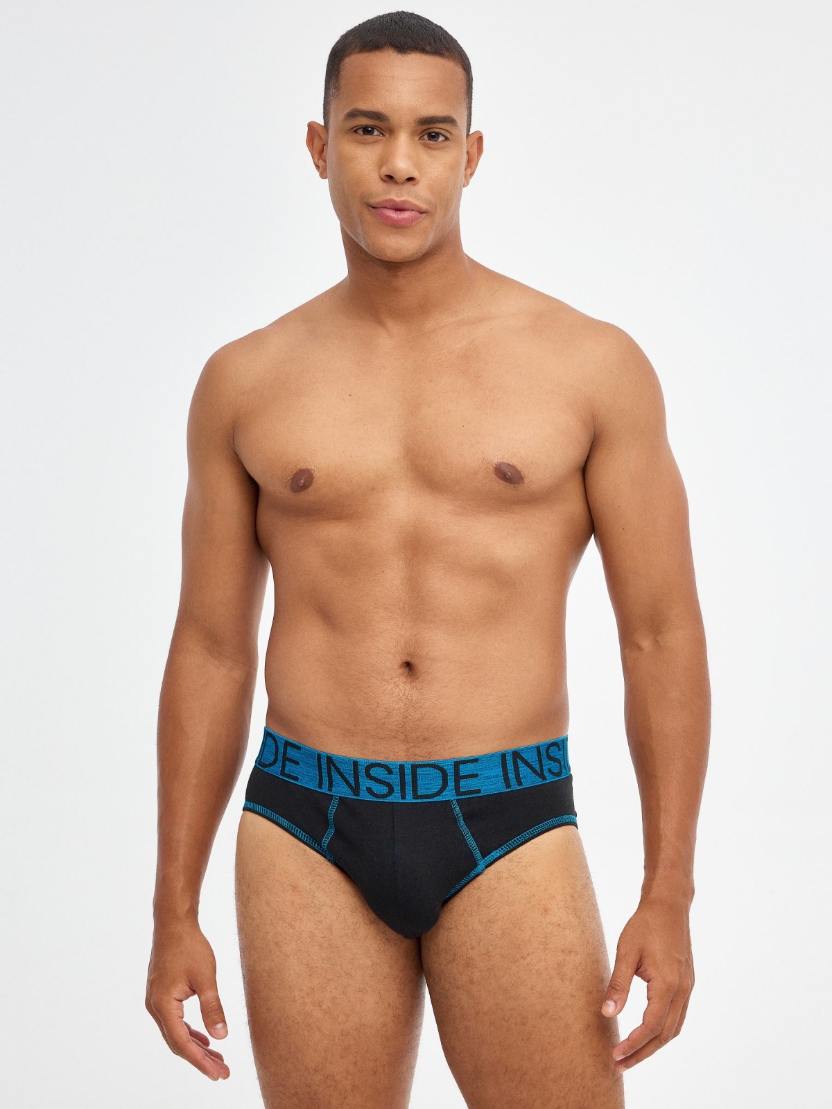 Pack of 4 colored briefs