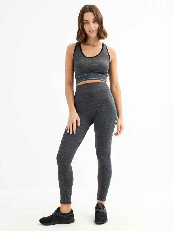 Seamless high-waist leggings