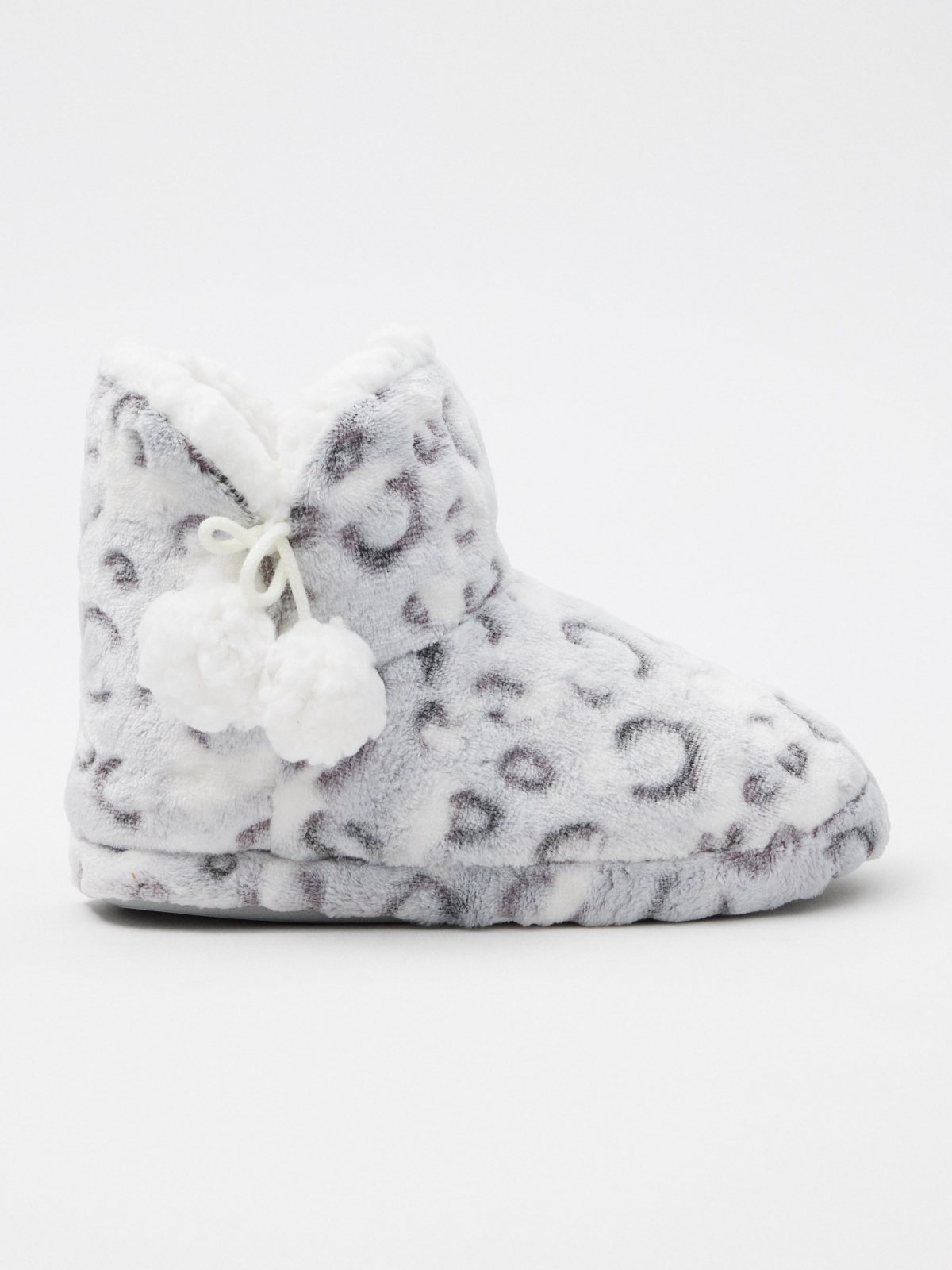 House slippers animal print boot