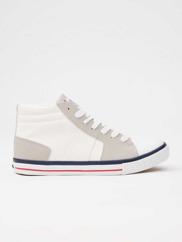 Canvas boot style sneaker