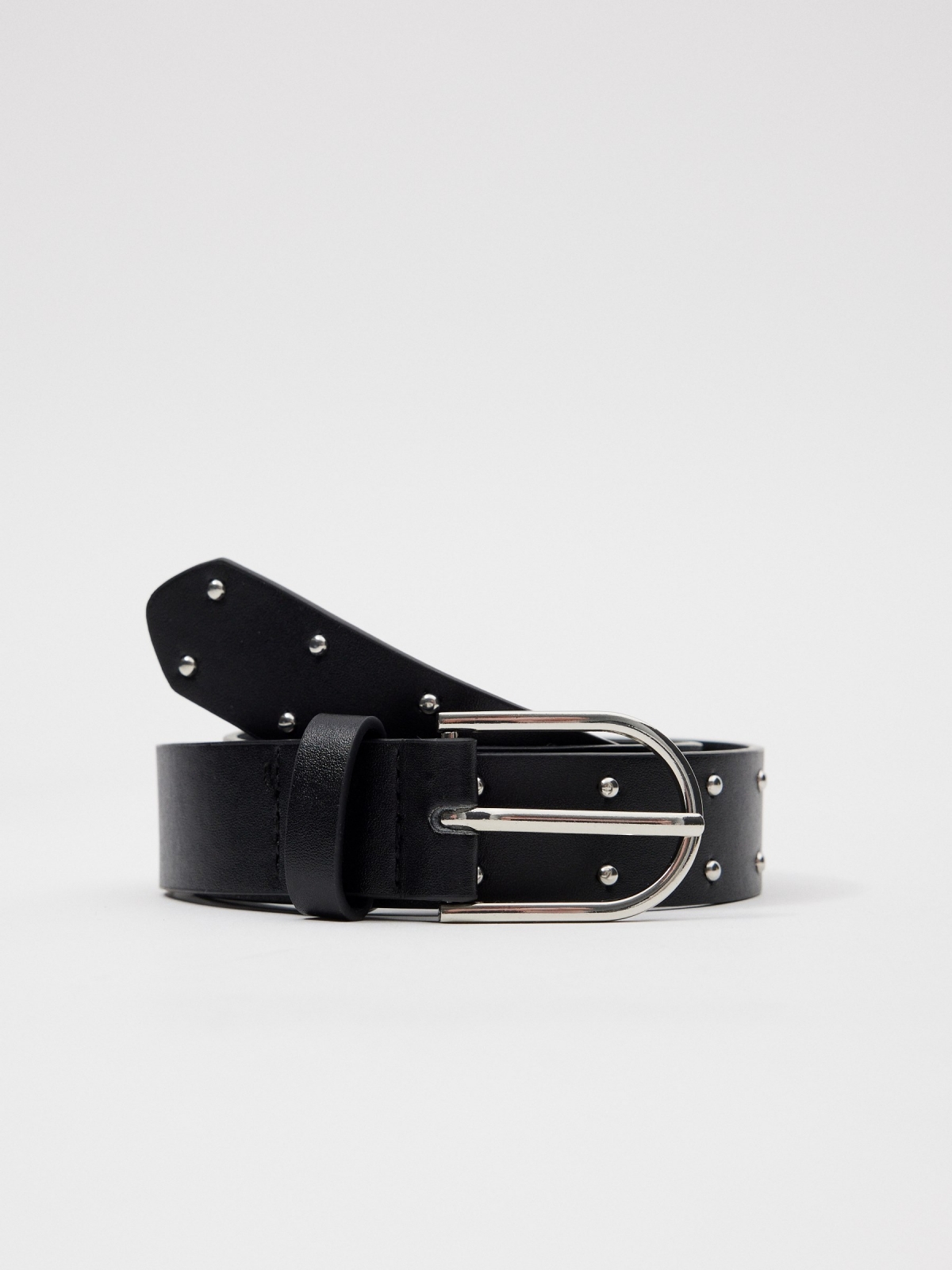 Buckle and studded belt