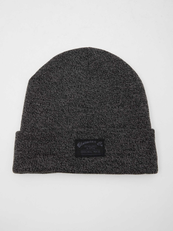 Gorro cinzento escuro para homem