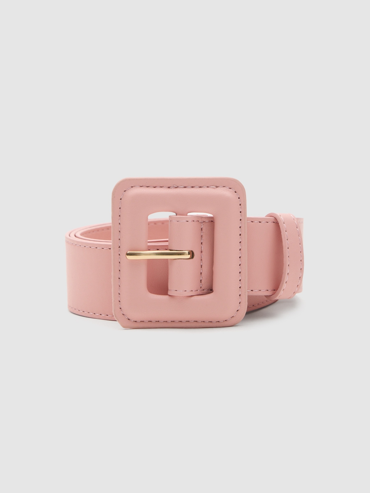 Square buckle belt