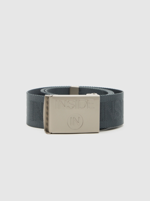 Gradient letter canvas belt