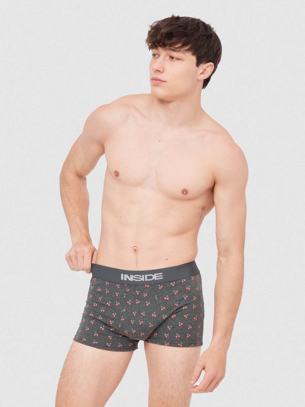 Cuecas boxer estampadas 4 peças.