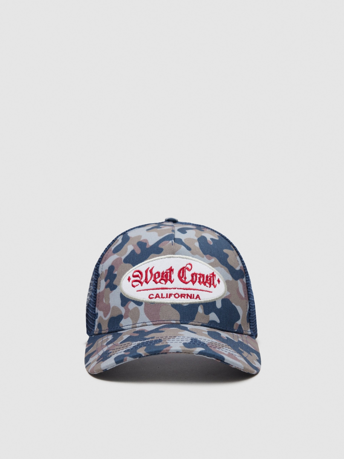 Camouflage trucker cap