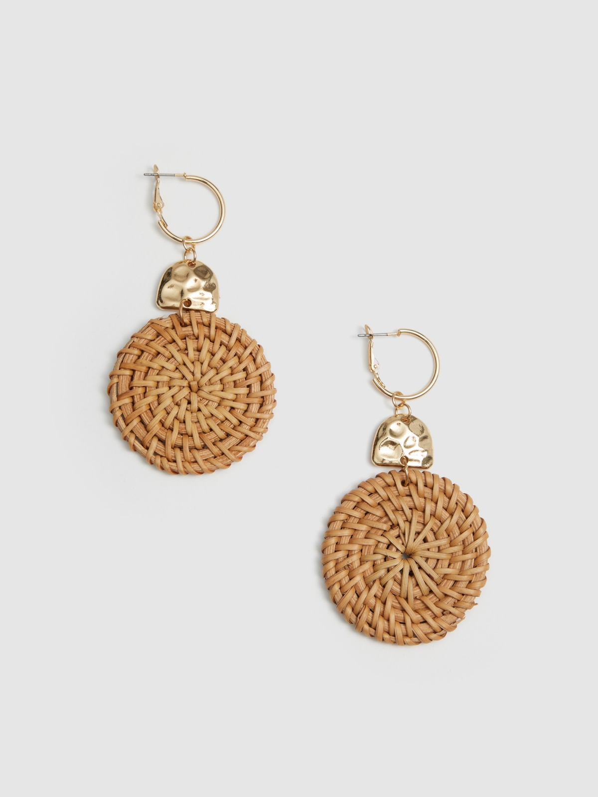 Raffia earrings