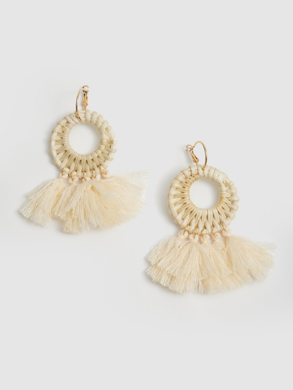 Fringed earrings