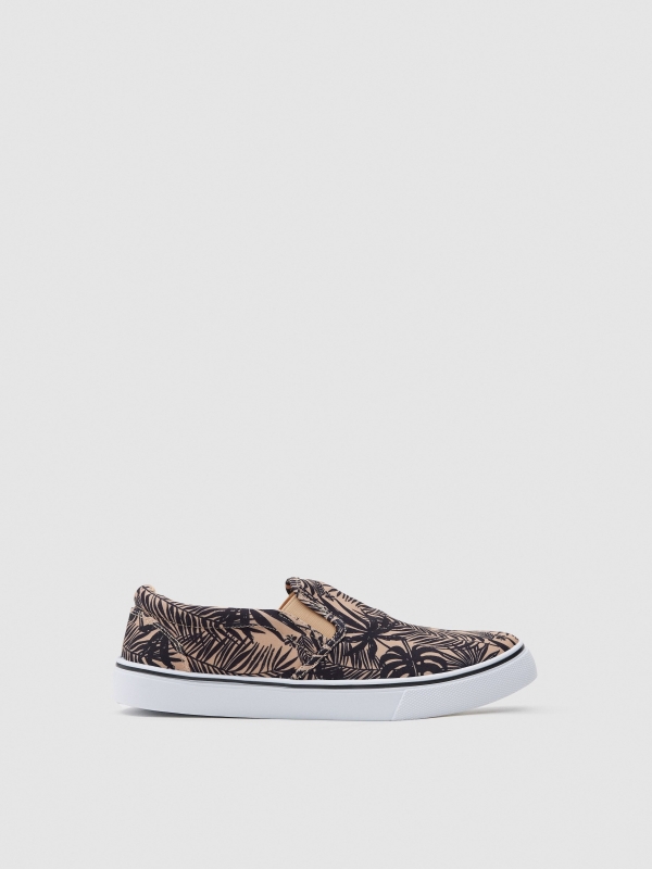 Bamba sporty palm trees light brown