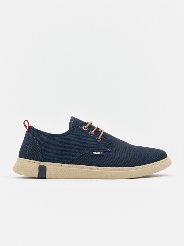 Canvas shoe INSIDE dark blue