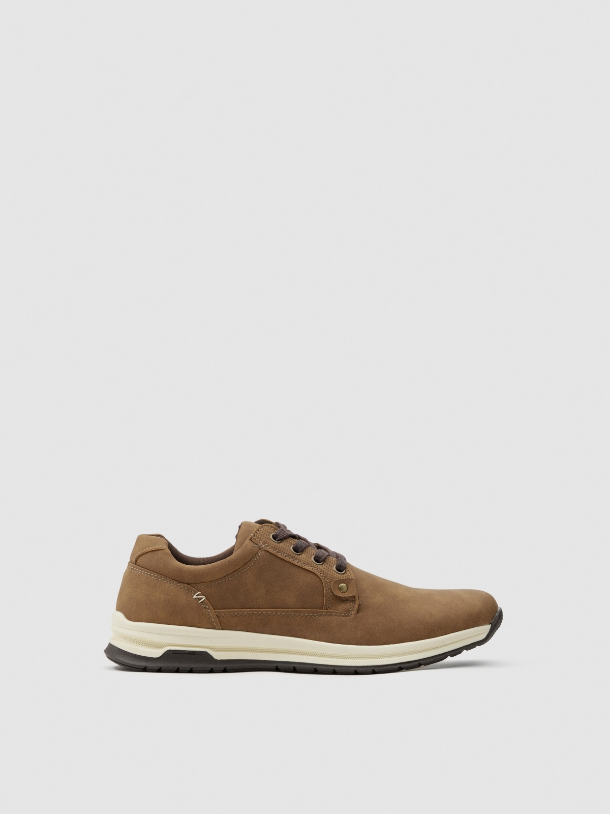 Blucher castanho de corrida