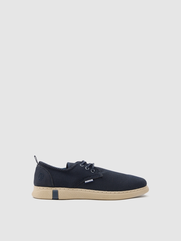 Spotted polyamide sneaker