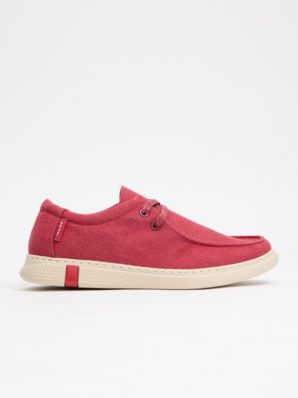 Sapato wallabee vermelho