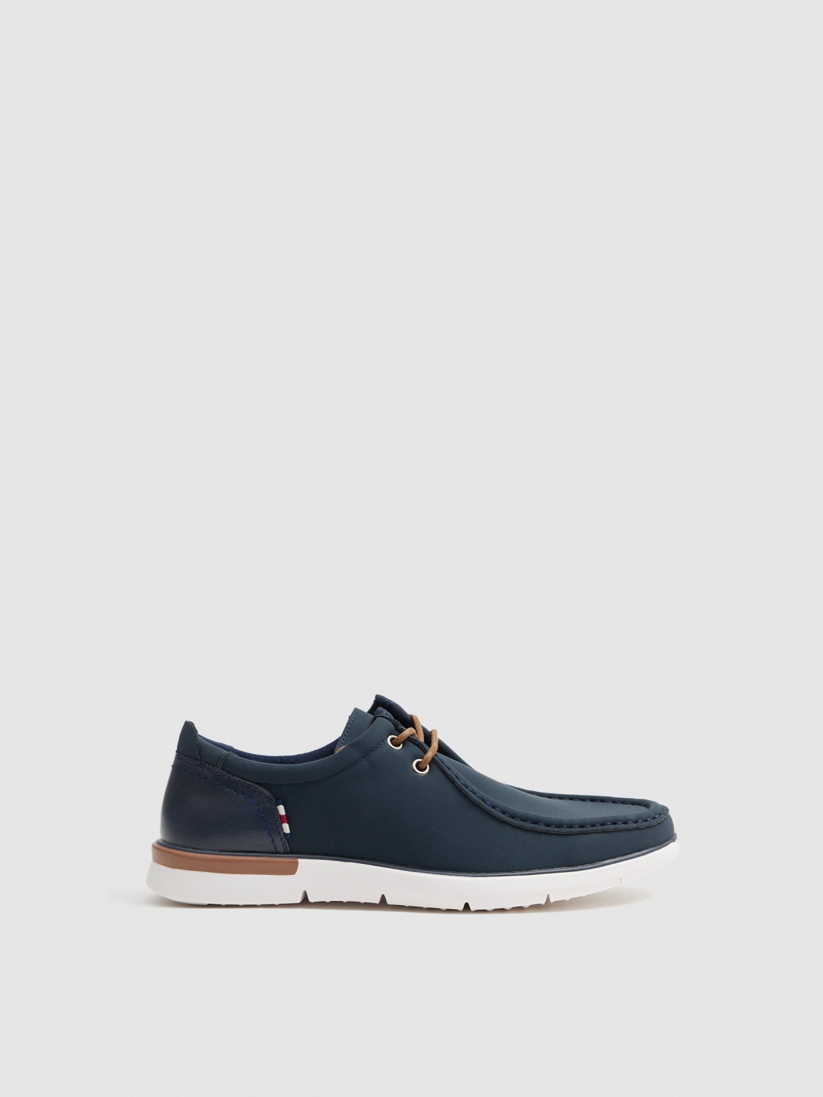 Nautical shoes steel blue