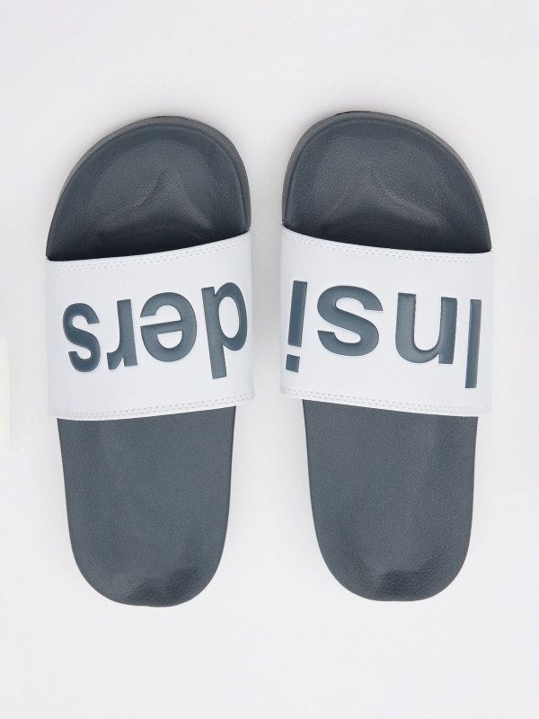 Letter flip-flops