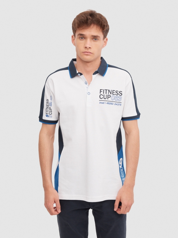 Fitness polo shirt