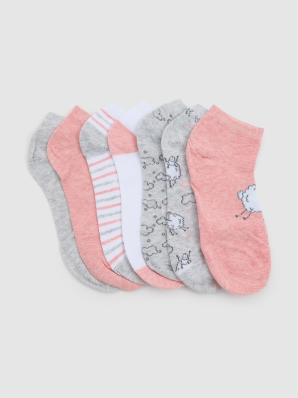 Assorted ankle socks Pack 7