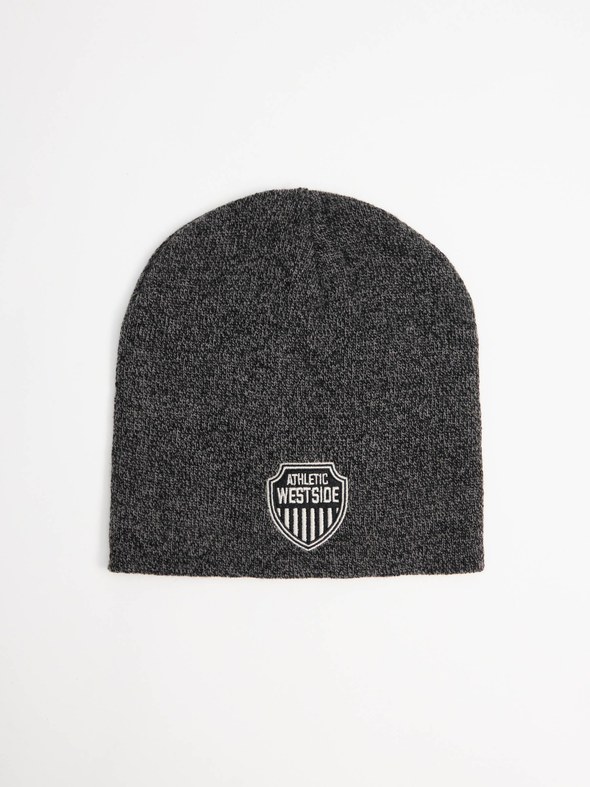 Basic shield cap grey 45º front view