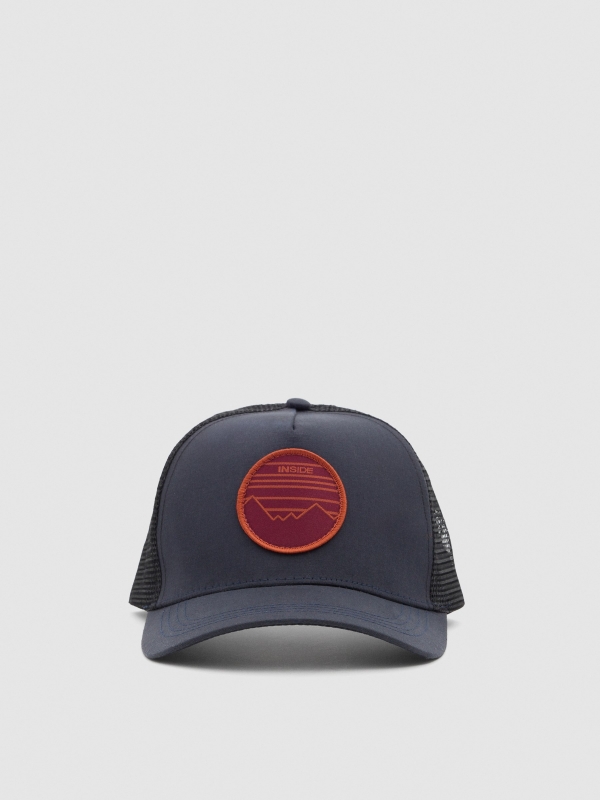 Embroidered trucker cap