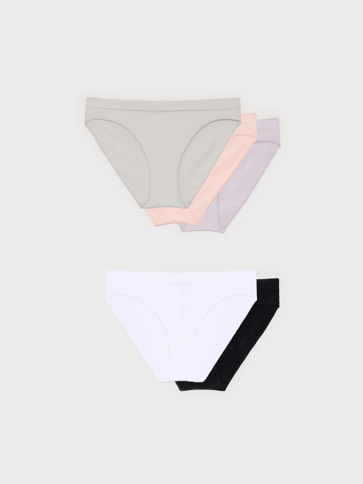 Pack 7 classic canlé panties