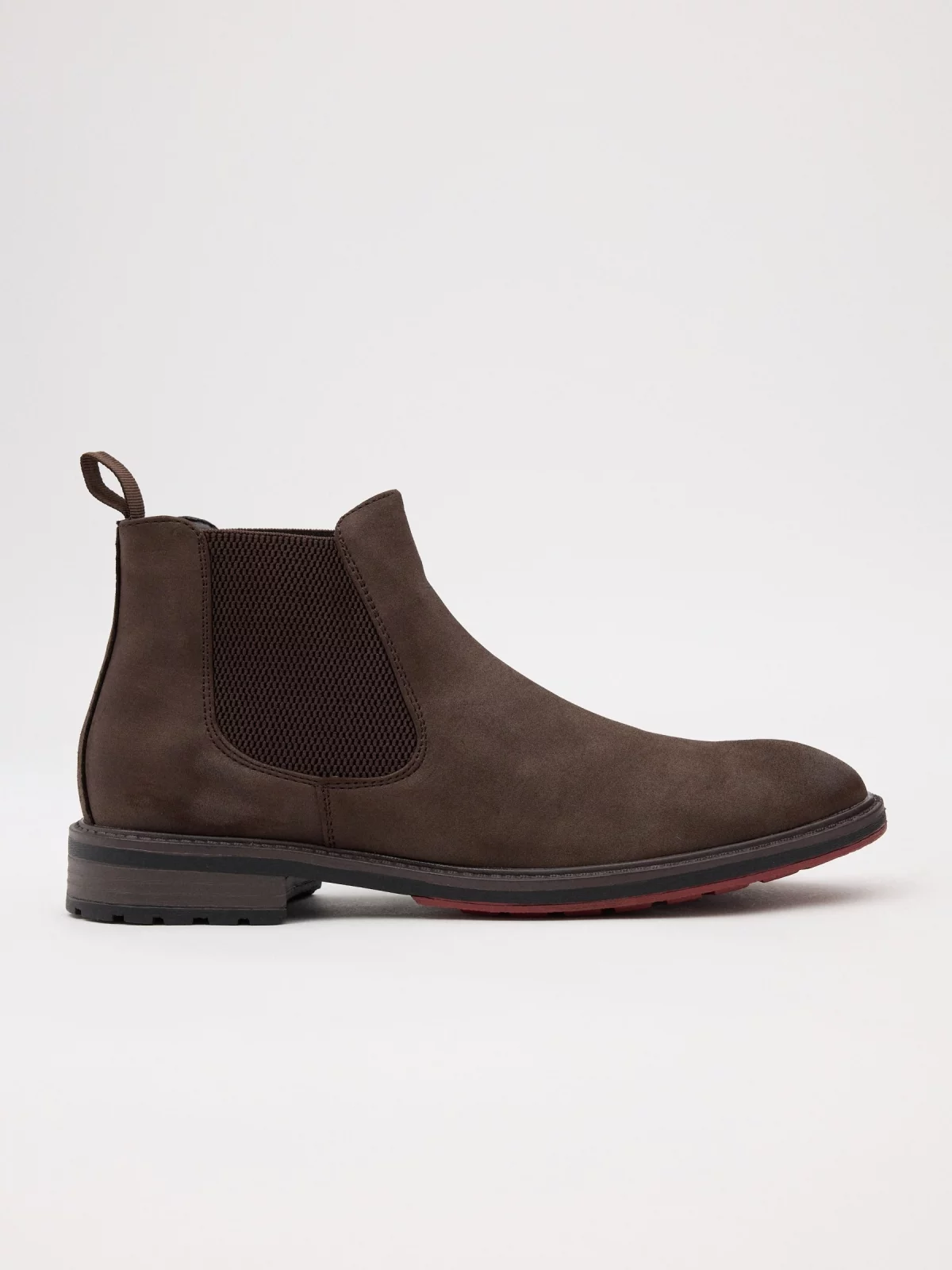 Botins clássicos com elásticos marrom escuro
