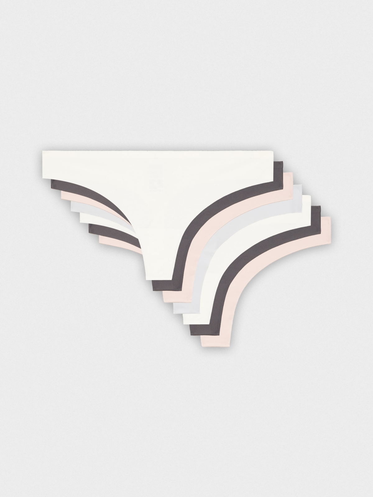 Pack 7 seamless thongs