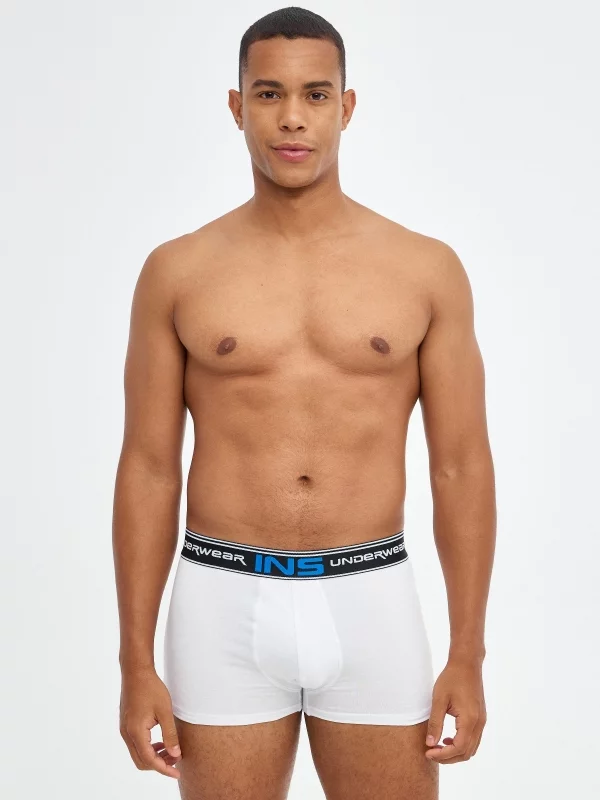 Pack 4 boxers blancos