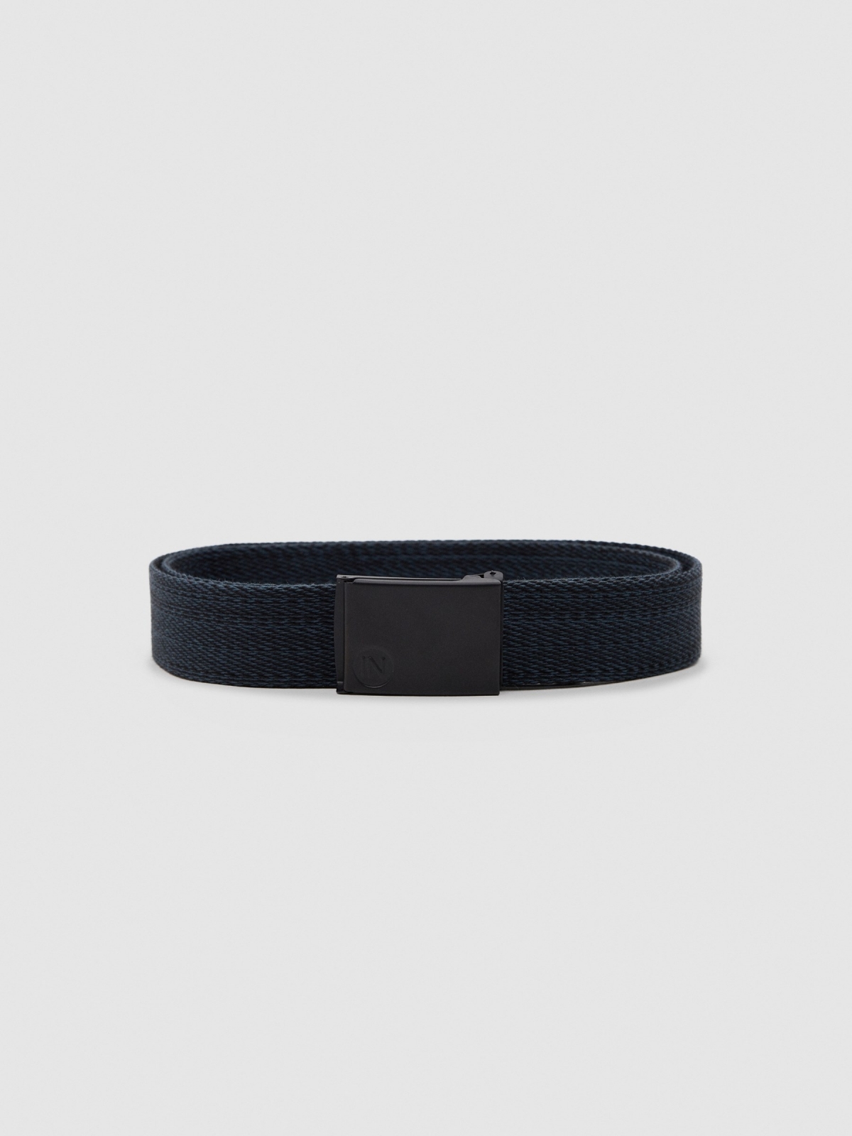 Canvas belt grey