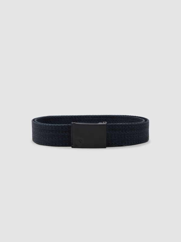 Canvas belt grey