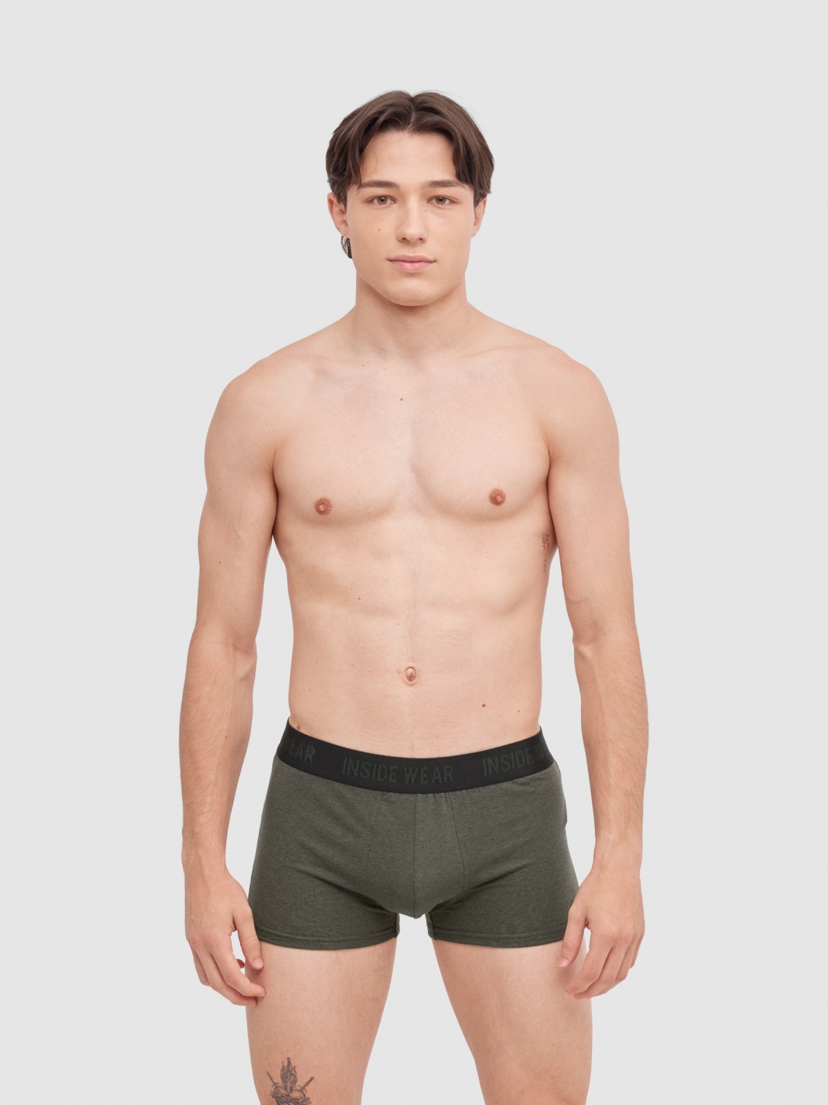 Plain boxer briefs Pack 3