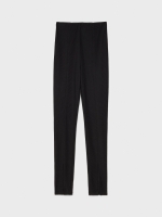 %Pto% Leggings ottoman tiro alto negro