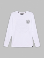 %Pto% T-shirt japan print white front view