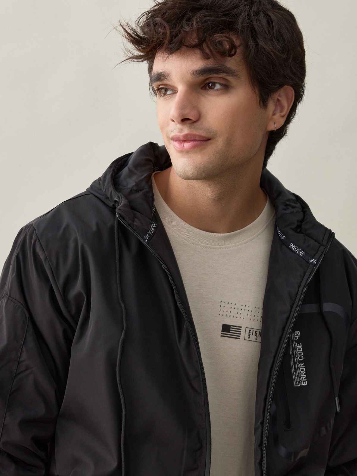 %New% Black padded jacket black