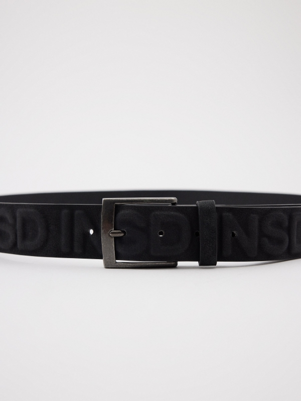 INSIDE black belt black buckle