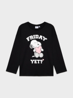 %Pto% Pijama Snoopy negro