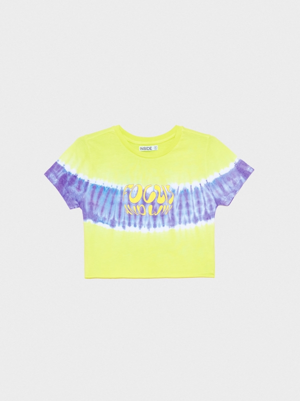  T-shirt Tie&dye Focus lima