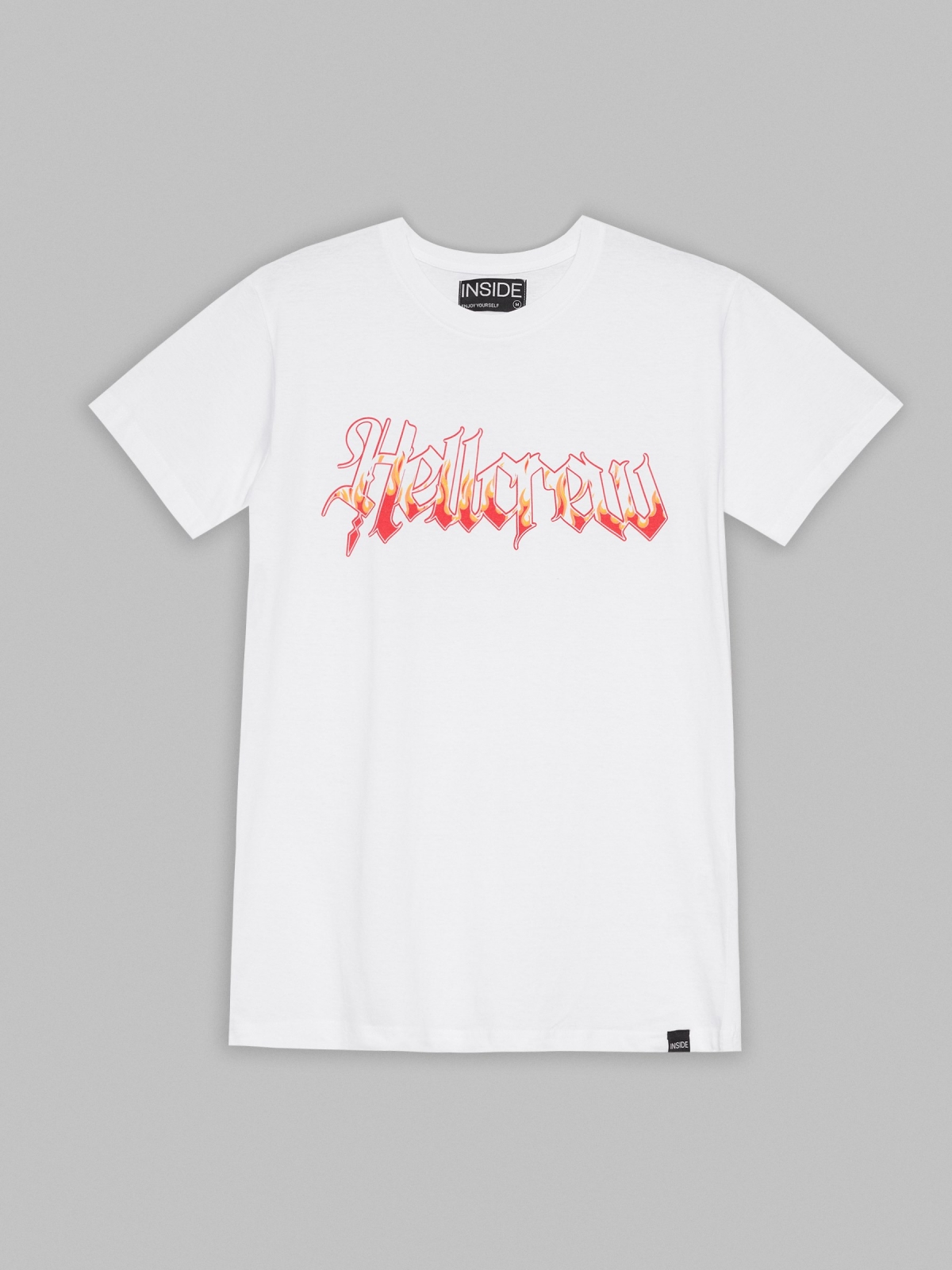  Camiseta Hell blanco