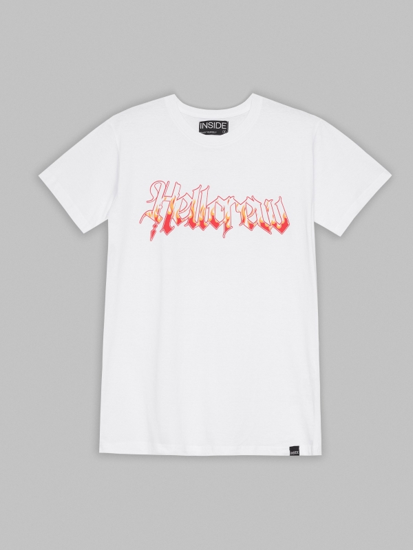  Camiseta Hell blanco