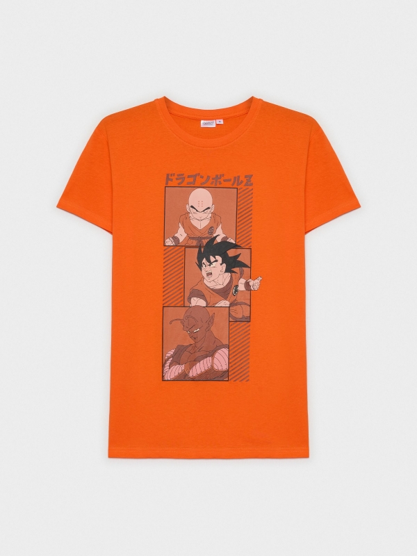  Dragon Ball orange T-shirt orange