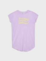 %Pto% Camiseta con slogan malva