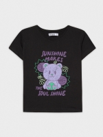 %Pto% Camiseta Sunshine negro