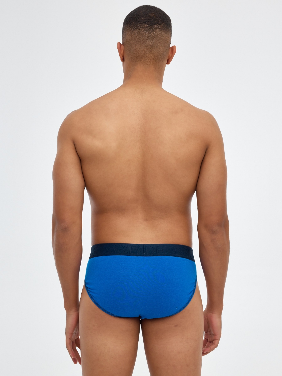 Briefs pack 3 pcs. middle back view