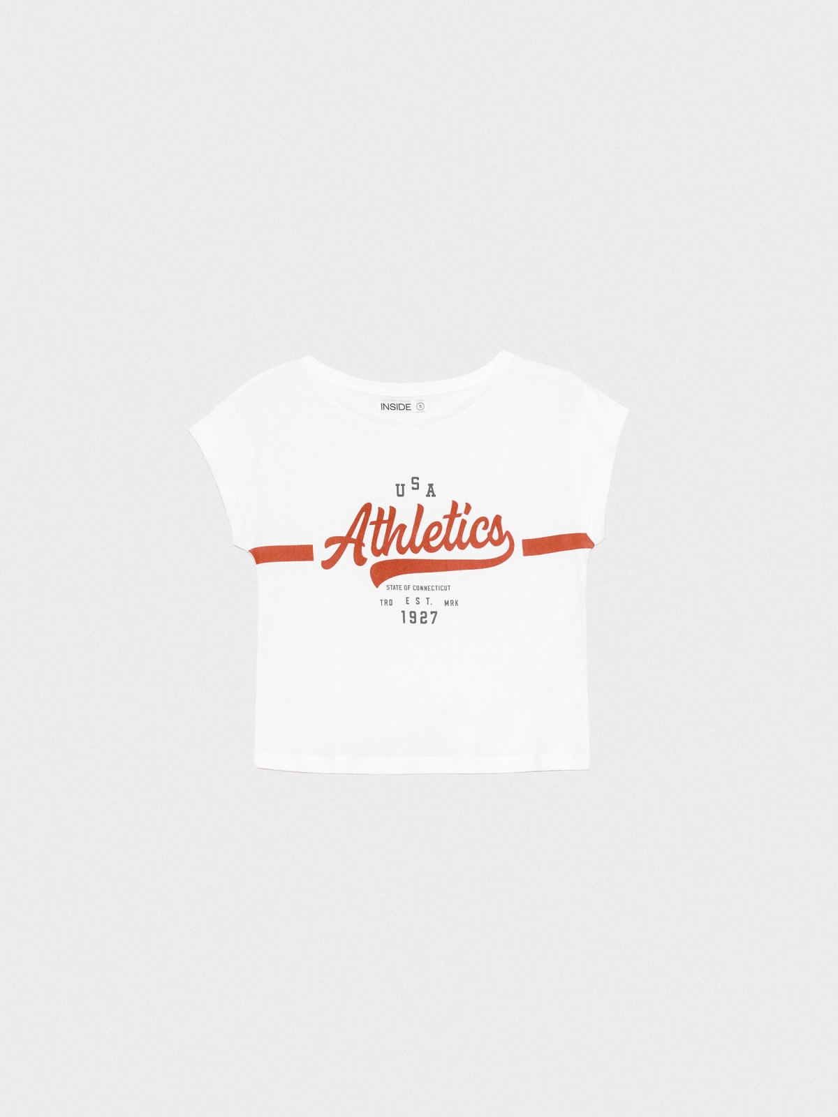  T-Shirt de atletismo branco