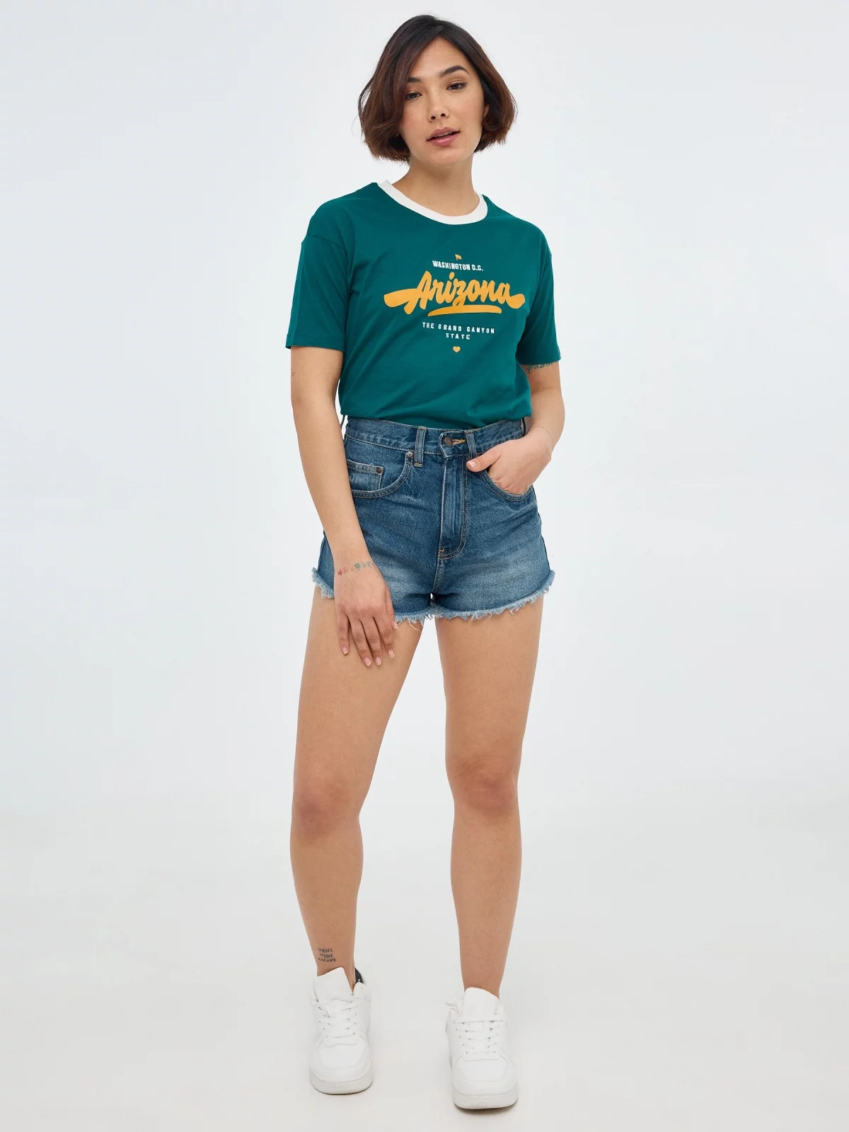 Arizona T-shirt emerald front view