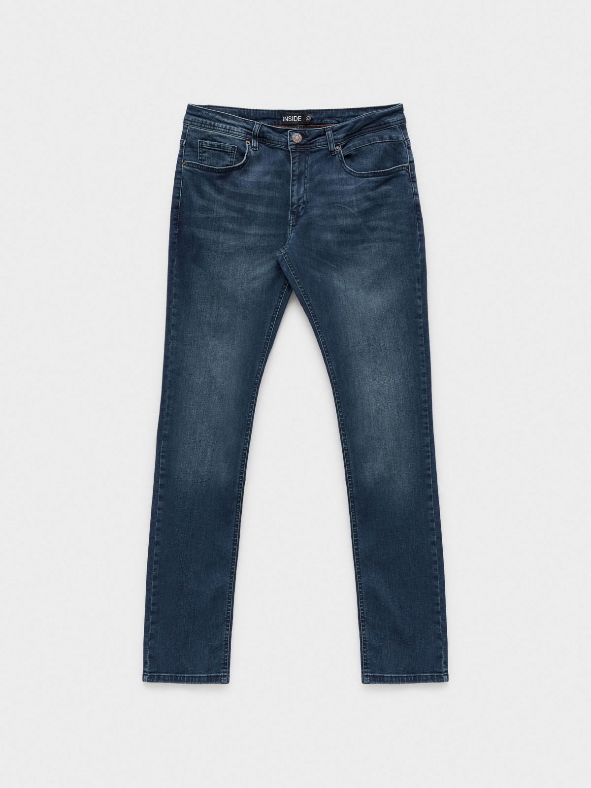  Dark blue slim jeans blue